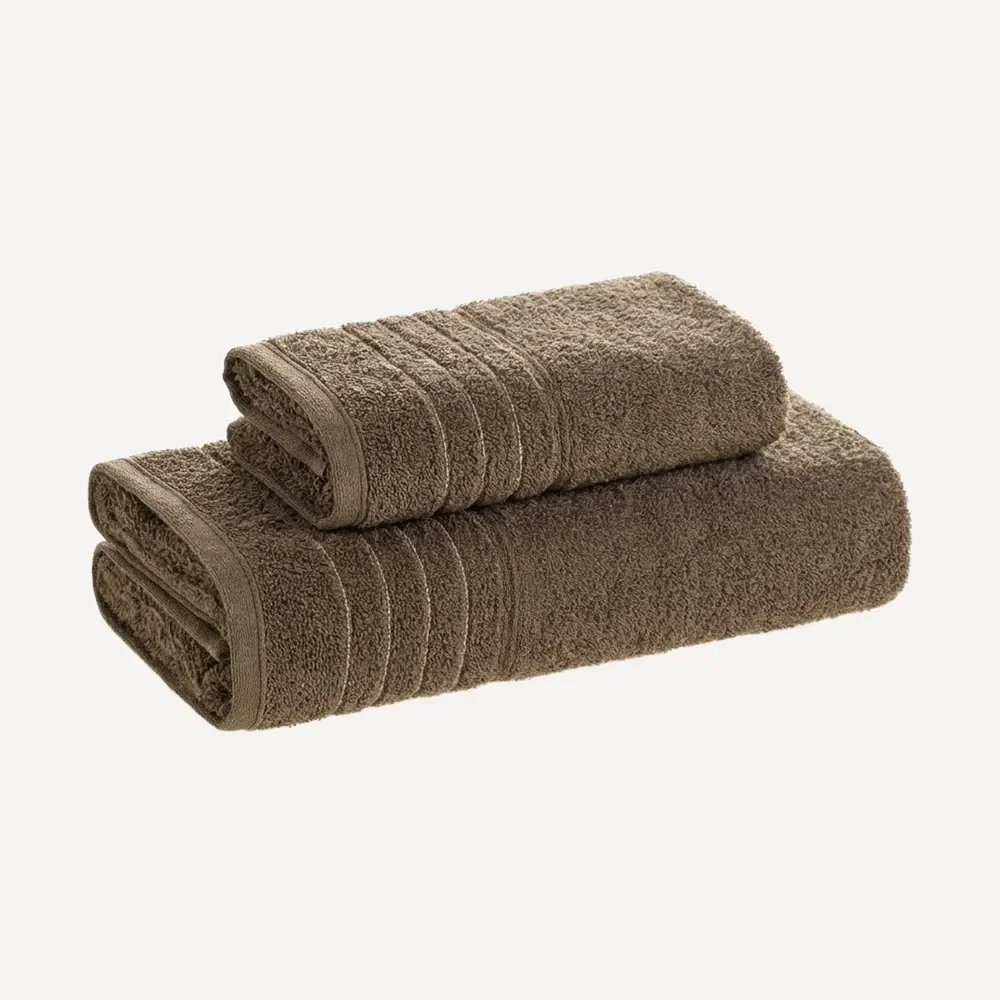 Kit Toalha de Banho e Rosto Bressan Gris
