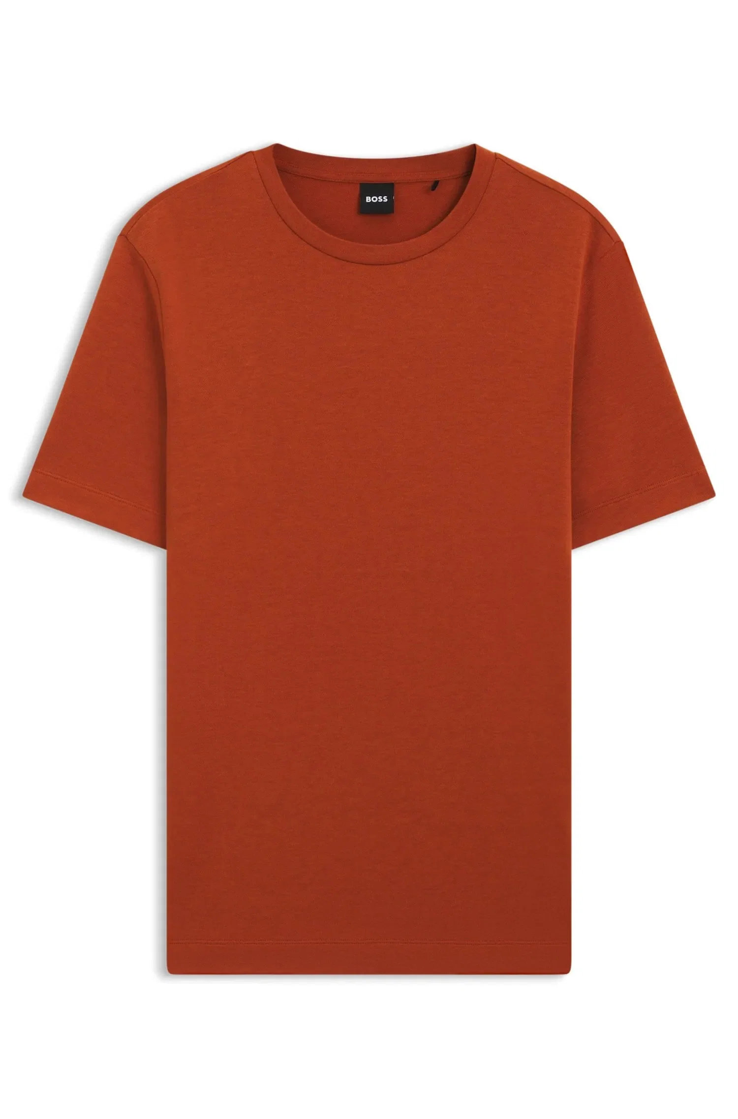 Camiseta Regular Fit Em Tecido Piqué Com Algodão