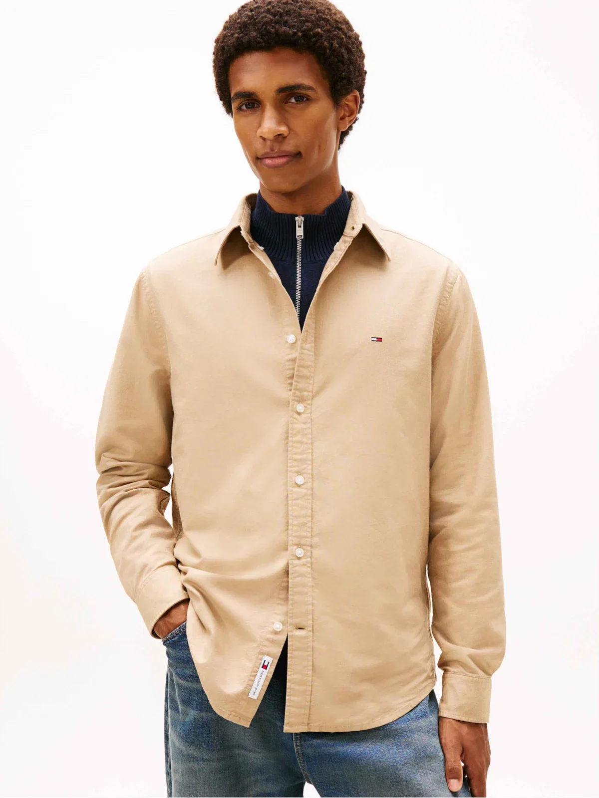 Camisa Regular Oxford