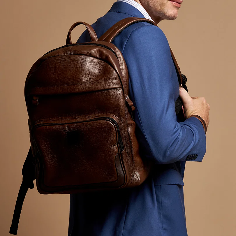 Mochila Couro