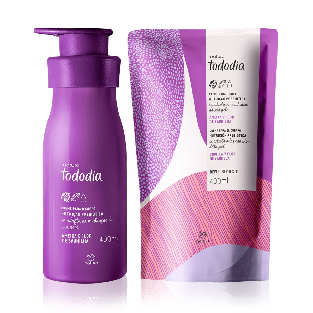 Kit Tododia Ameixa e Flor de Baunilha (2 produtos) — imagem 1