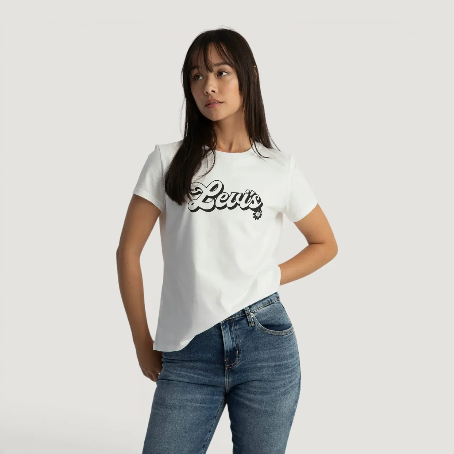 Camiseta Levi's® Graphic Authentic Manga Curta — imagem 1