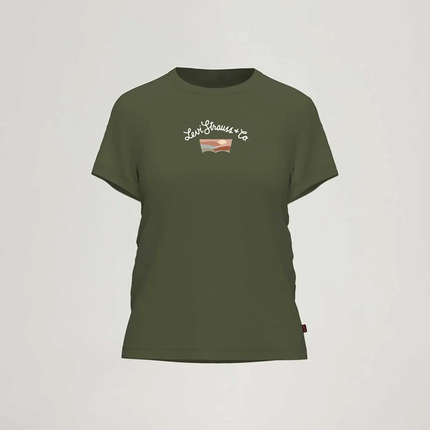 Camiseta Levi's® The Perfect Tee Manga Curta — imagem 1