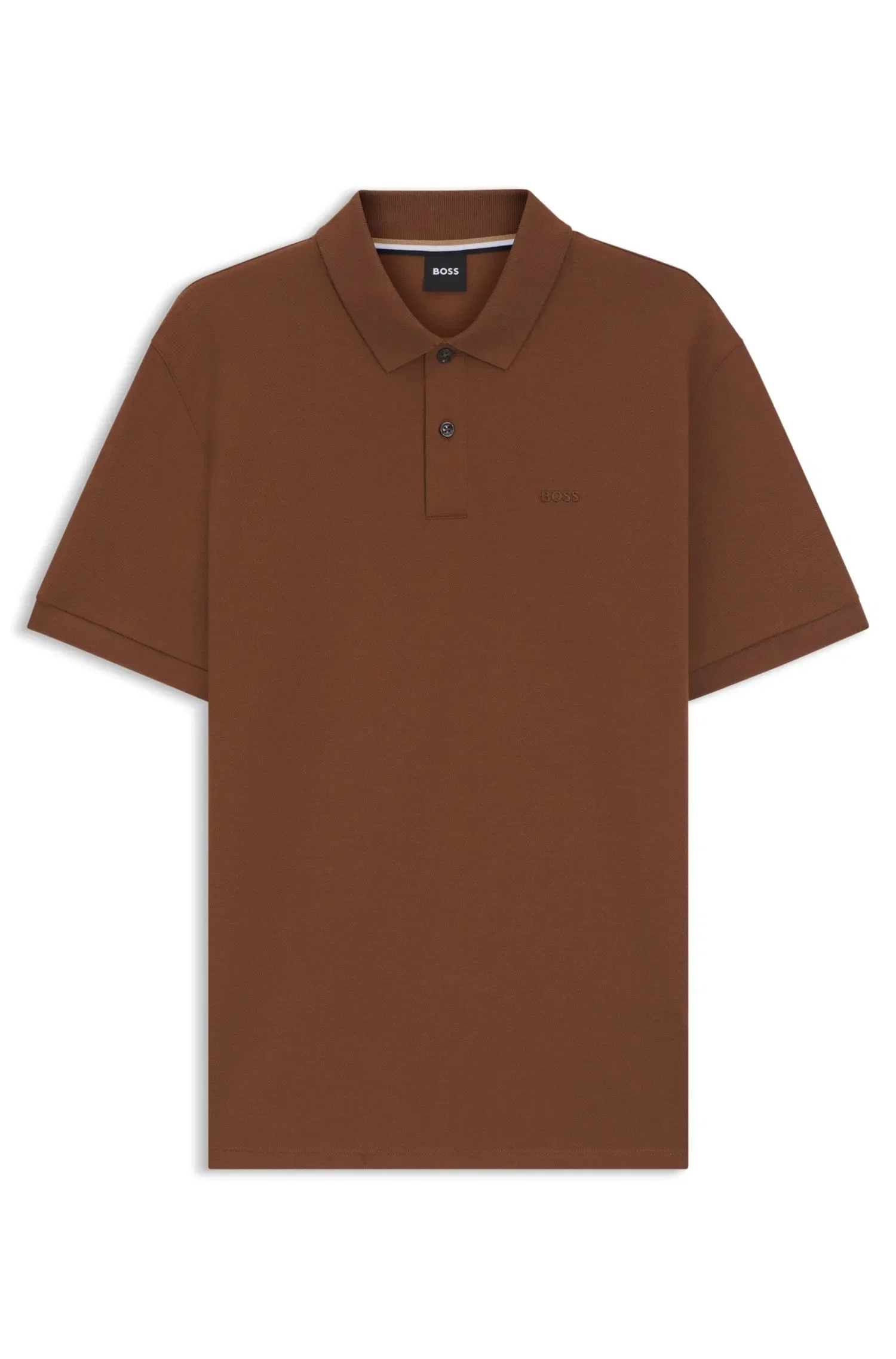 Polo Pallas Em Algodão Piqué Com Detalhes De Logo — imagem 1