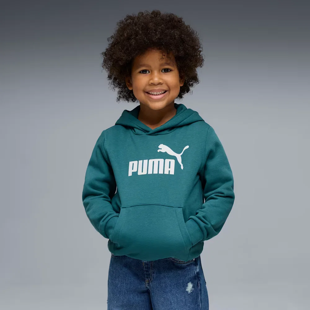 Moletom com Capuz Fleece ESS No. 1 Logo Infantil