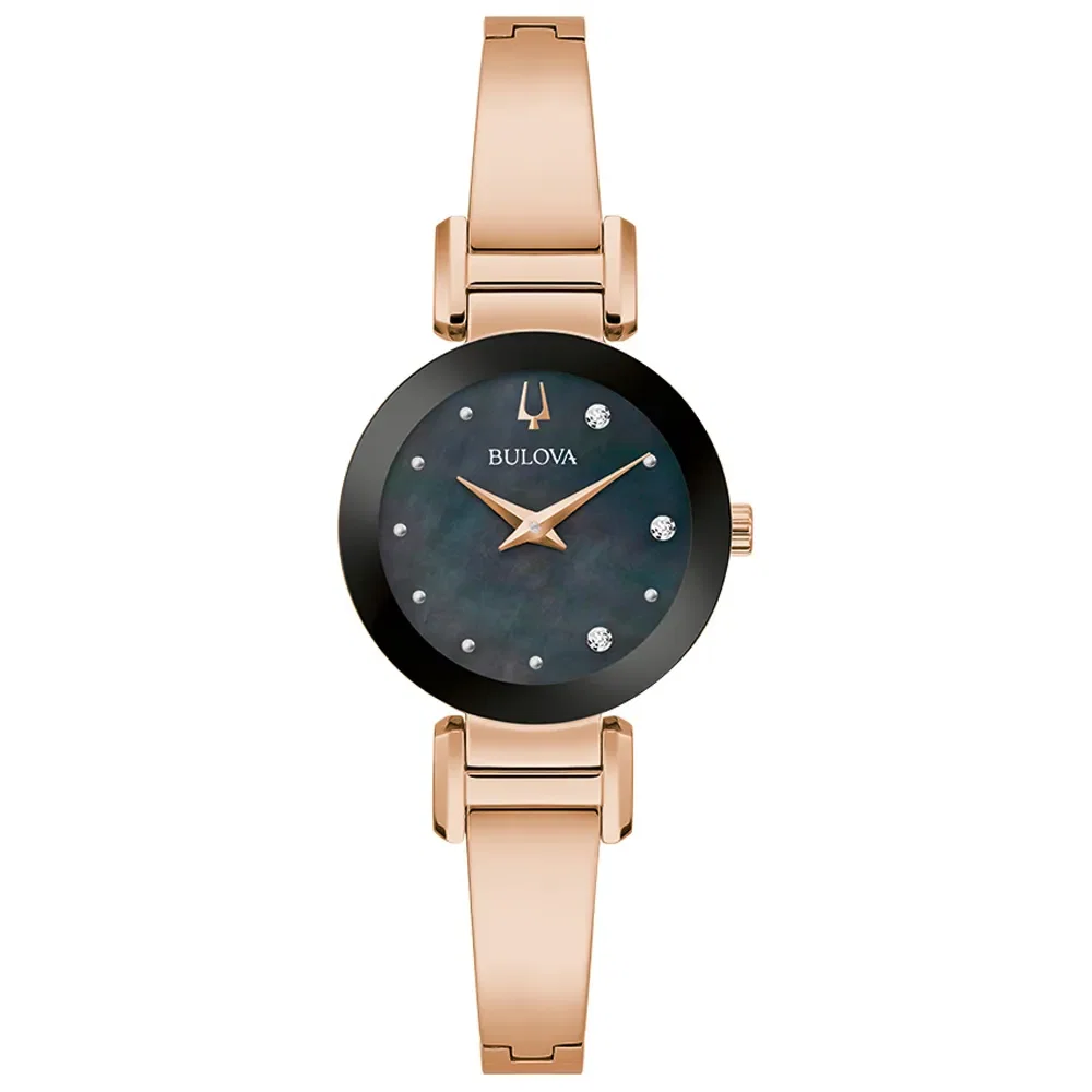 Relógio Bulova Marc Anthony Feminino Aço Rosé 97P163N