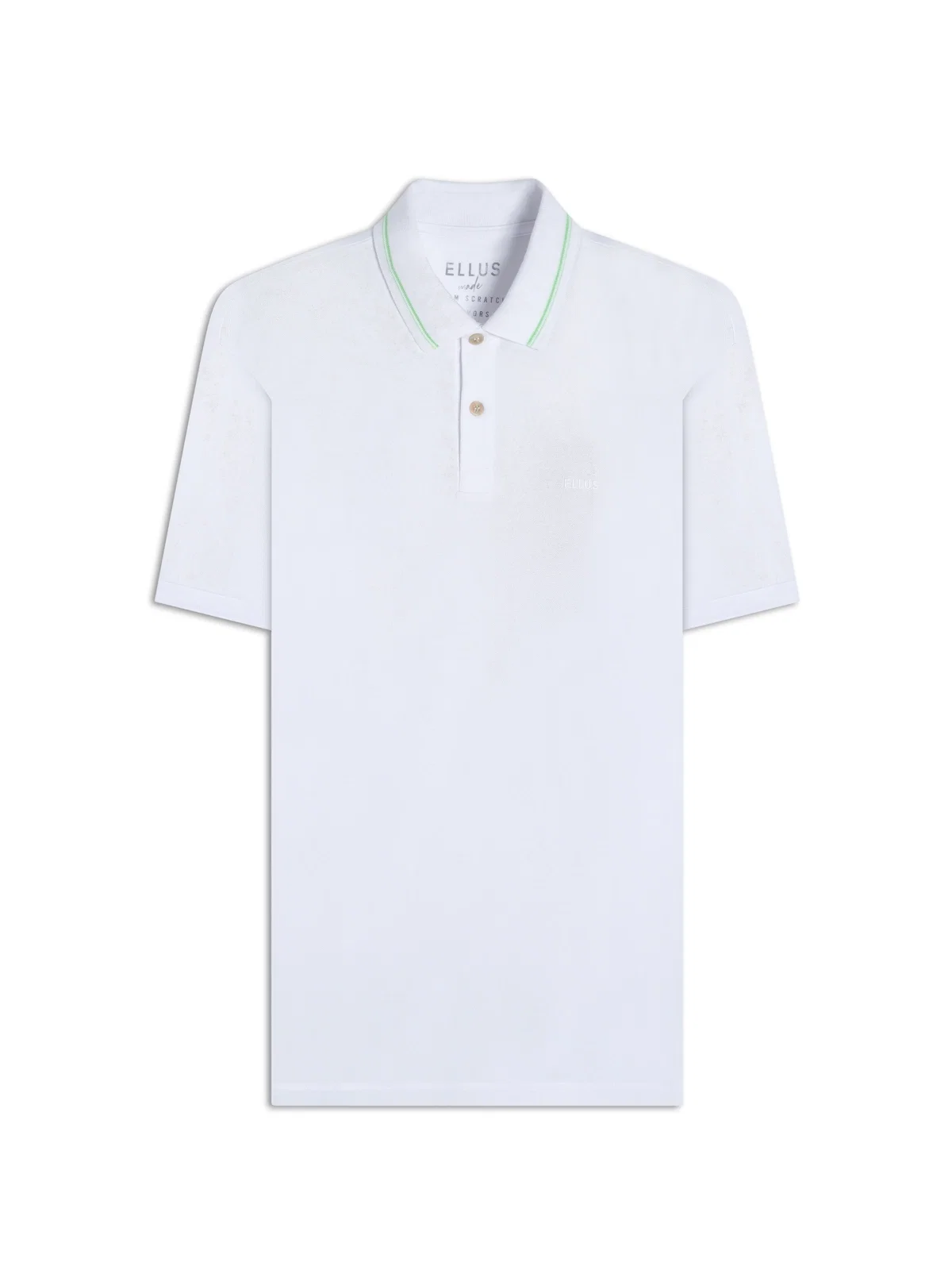 Polo Piquet Ellus Classic Branco