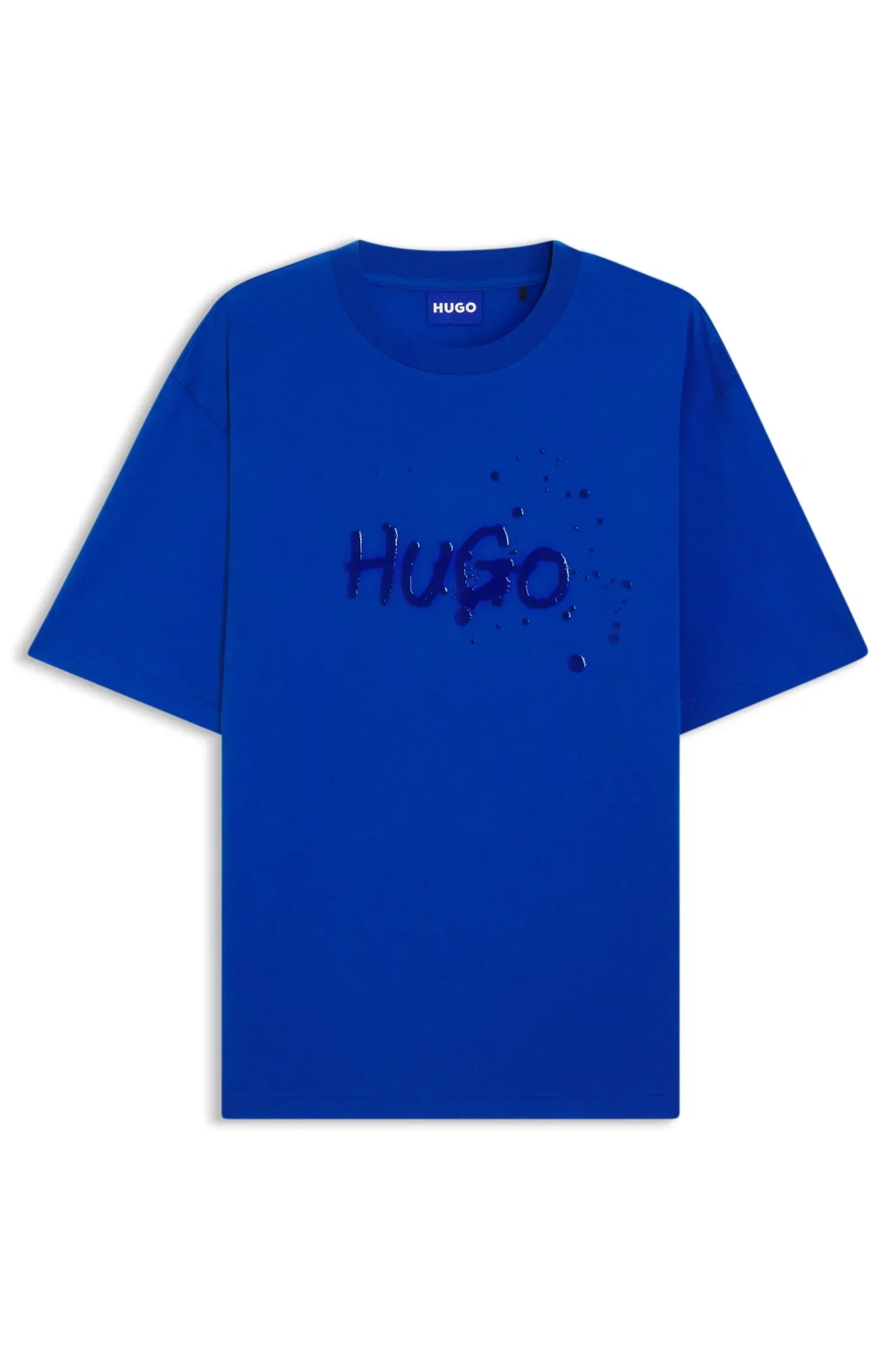 Camiseta Em Jersey De Algodão Com Logo