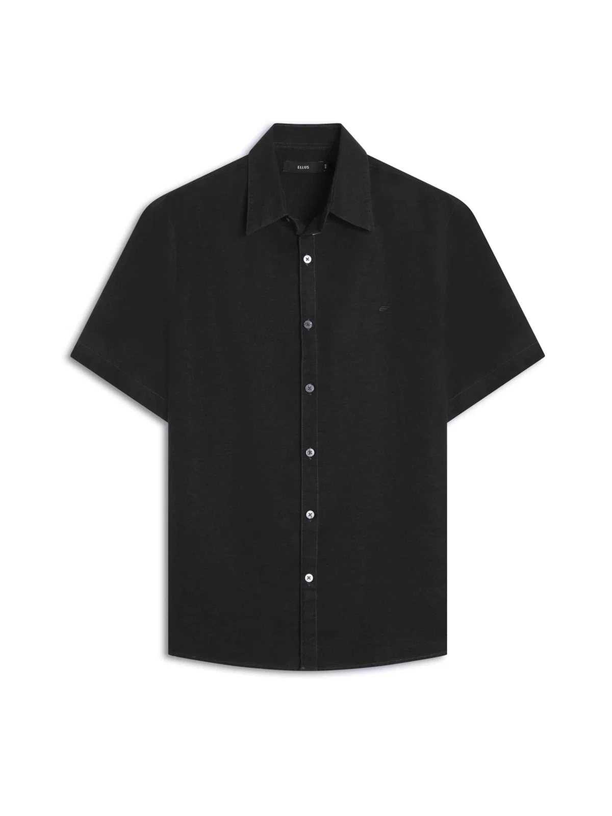 Camisa Linho Blend Surf Ellus Preto — imagem 1