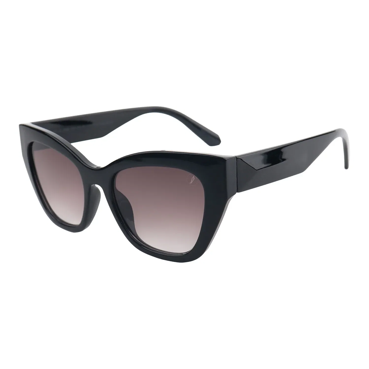 Óculos de Sol Feminino Marilyn Monroe Quadrado Degradê Preto — imagem 1