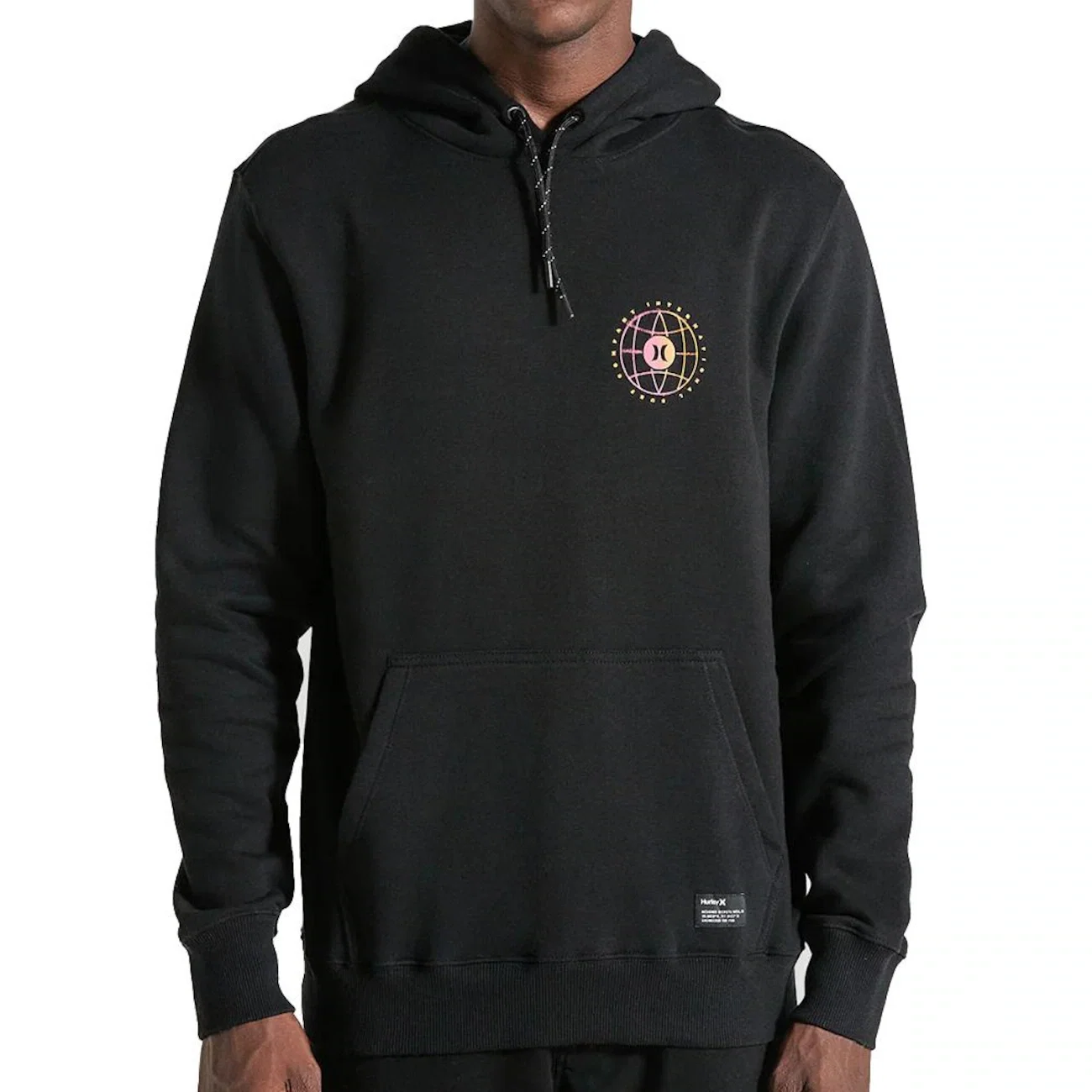 Blusão de Moletom Masculino Hurley Level com Capuz