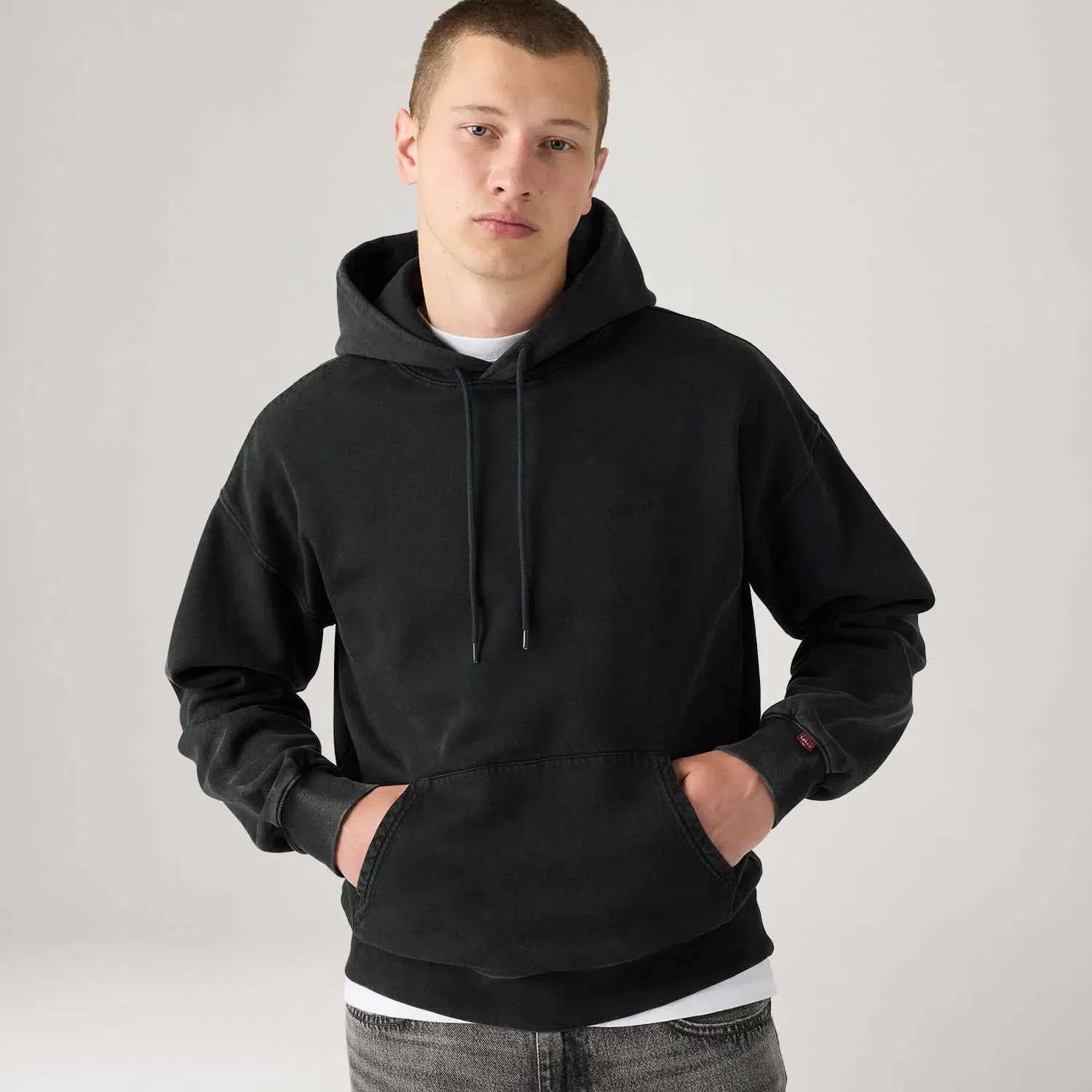 Moletom Levi's® Authentic Hoodie Cinza