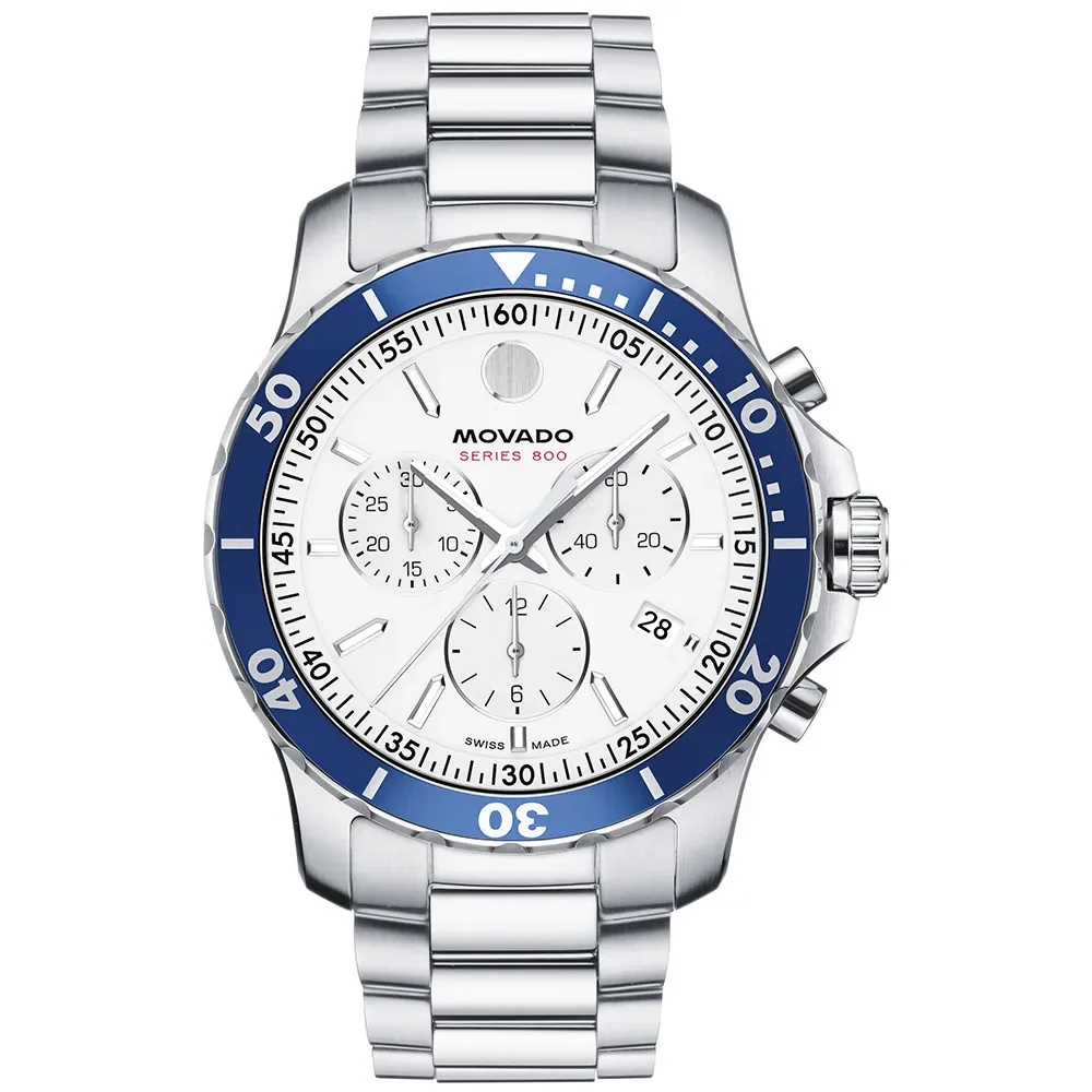Relógio Movado Masculino Prateado - 2600195
