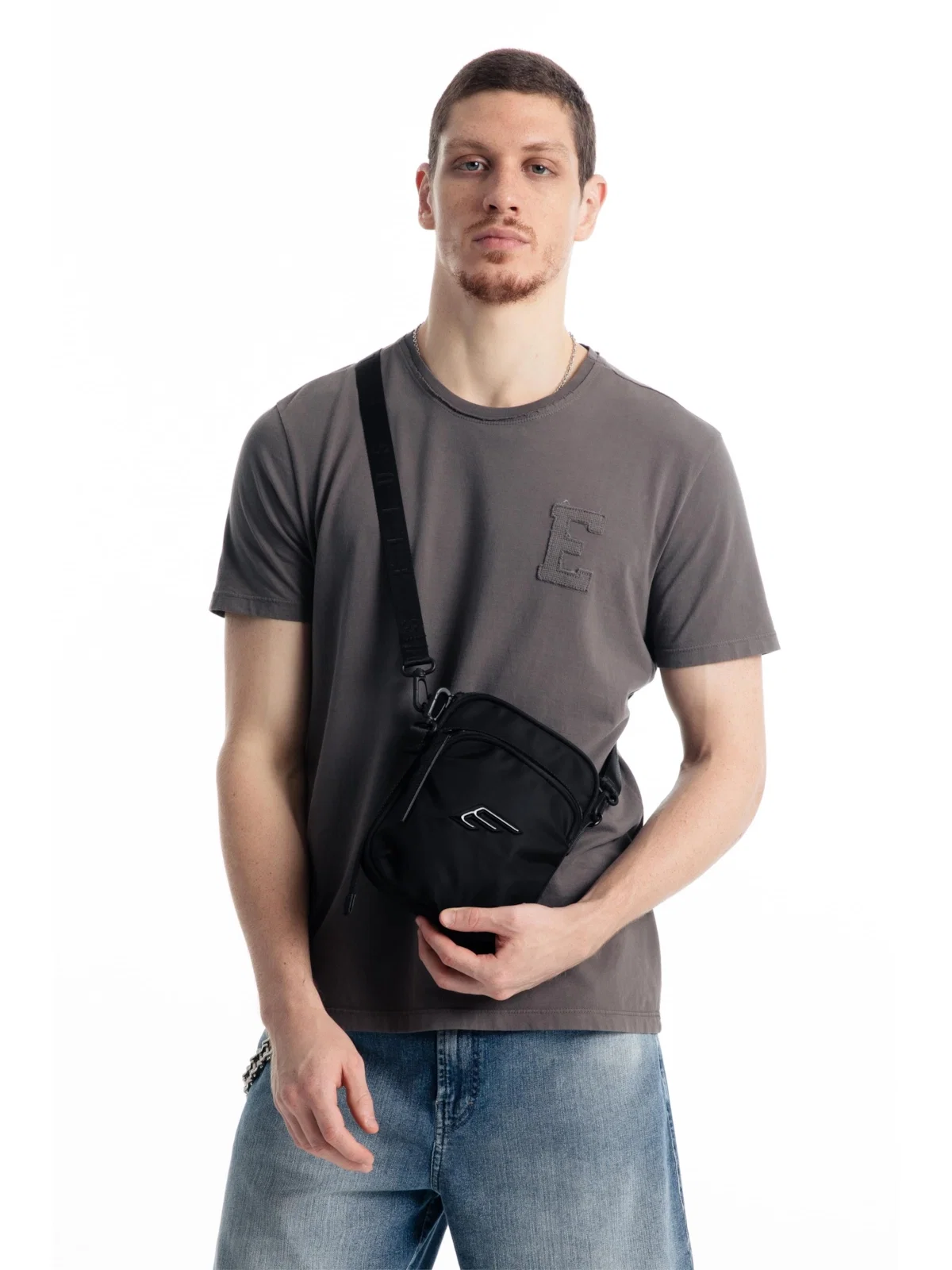 Pouch Bag Nylon Ellus New Edition Ii Preto — imagem 1