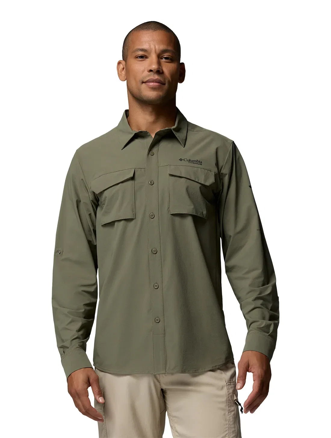 Camisa Columbia Masculina Silver Ridge Elite Manga Longa