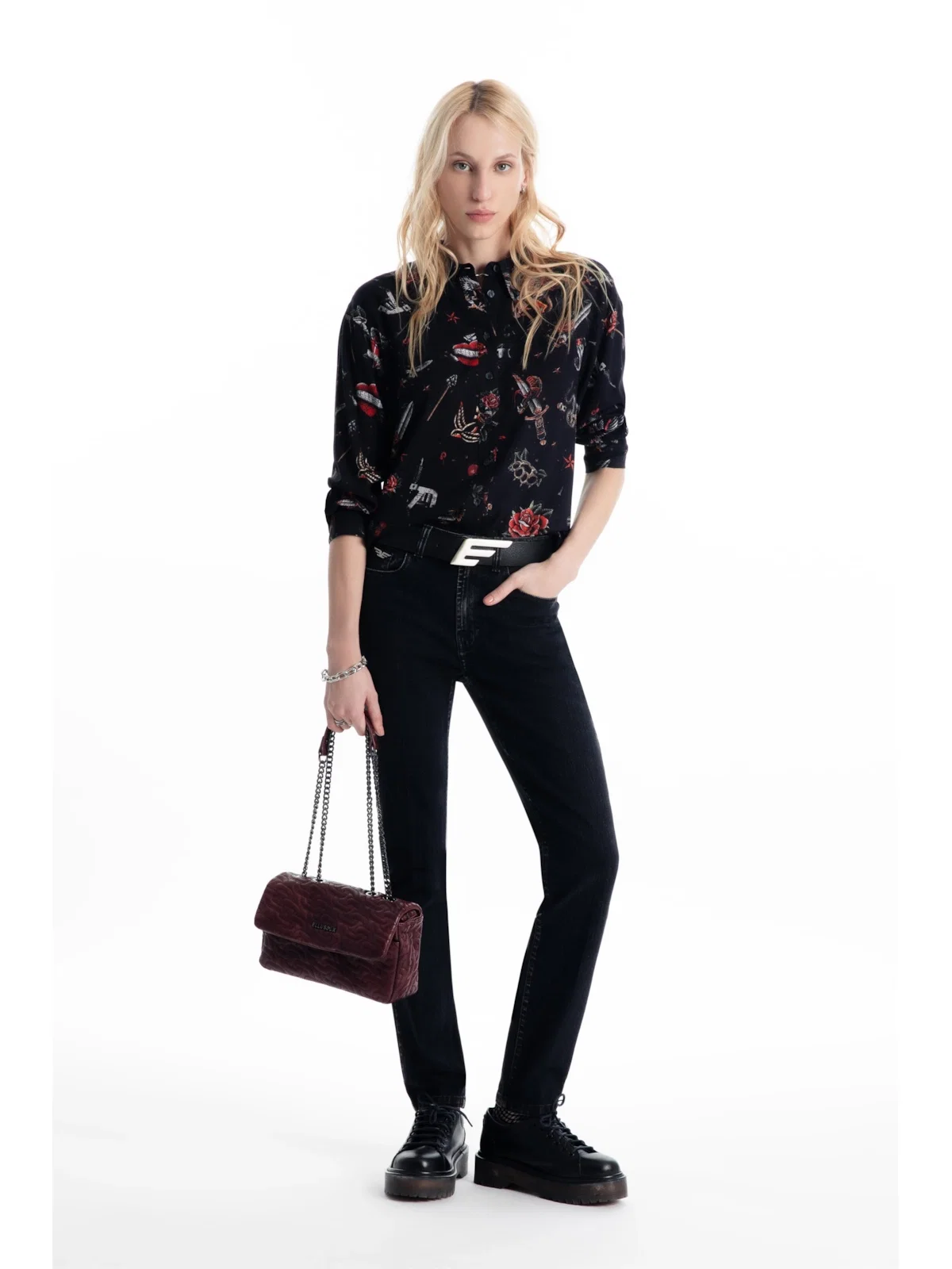 Calça Sprouting Lav.Black i