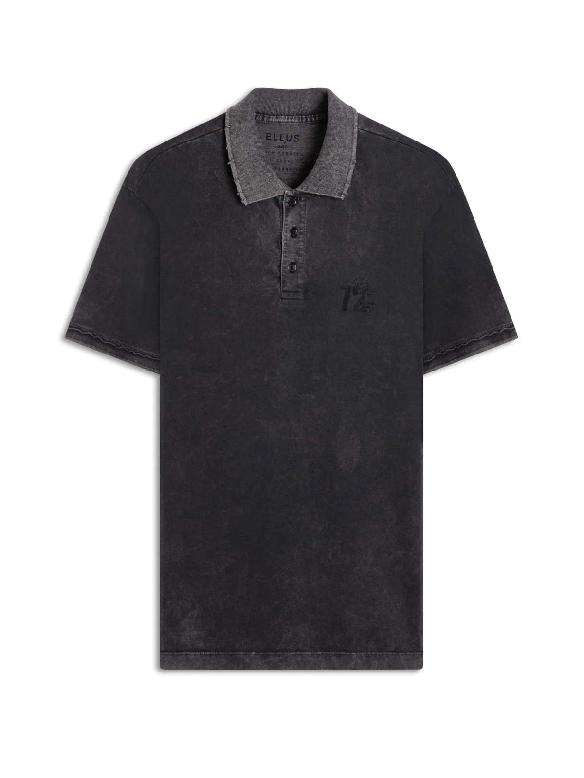 Polo Rugby Marble Ellus 72 Classic Mc Preto — imagem 1