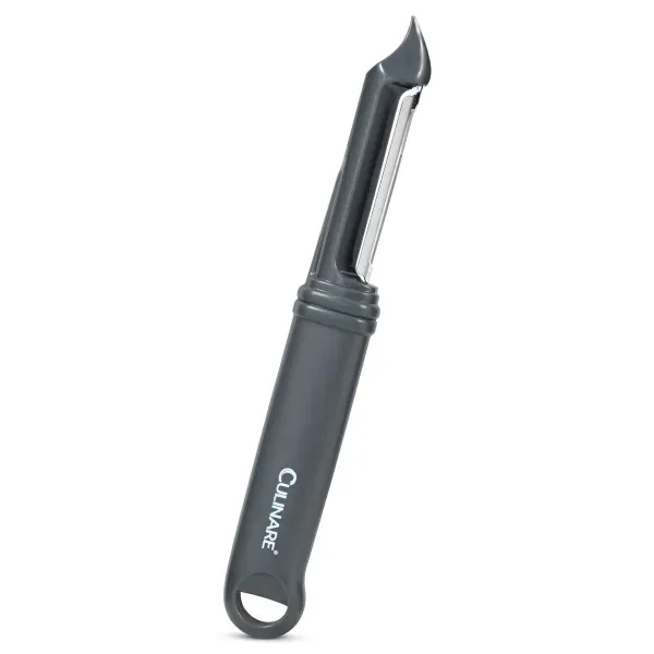 Descascador Giratório em Aço Inox 0,1x0,2x16,5cm Culinare Cinza