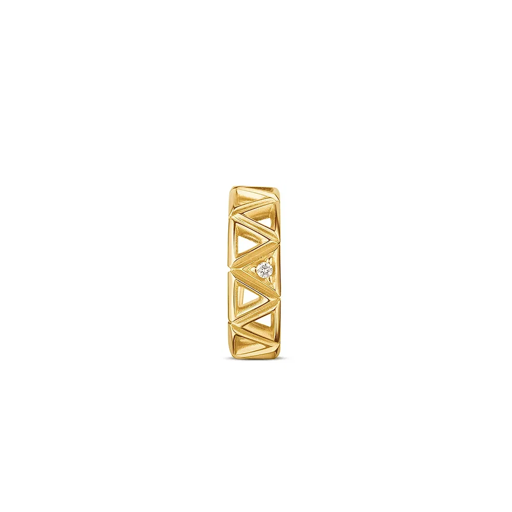 Piercing Icona em Ouro Amarelo 18k com Diamantes — imagem 1