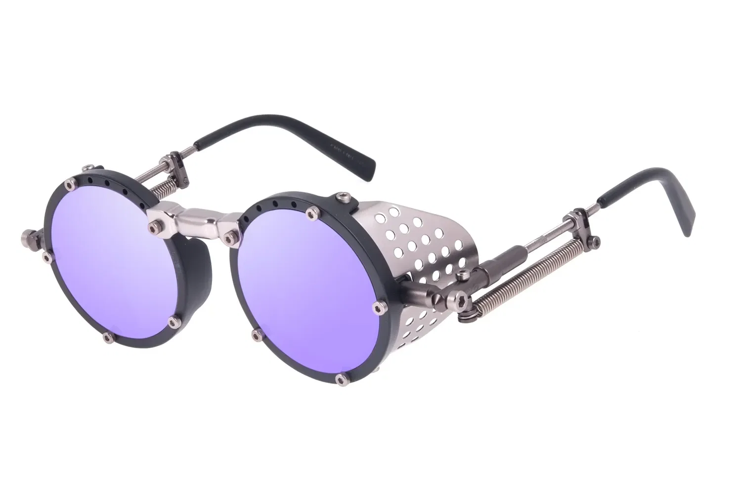 Óculos de Sol Unissex Alok Tech In Style Icônico Steampunk Fashion Espelhado — imagem 1