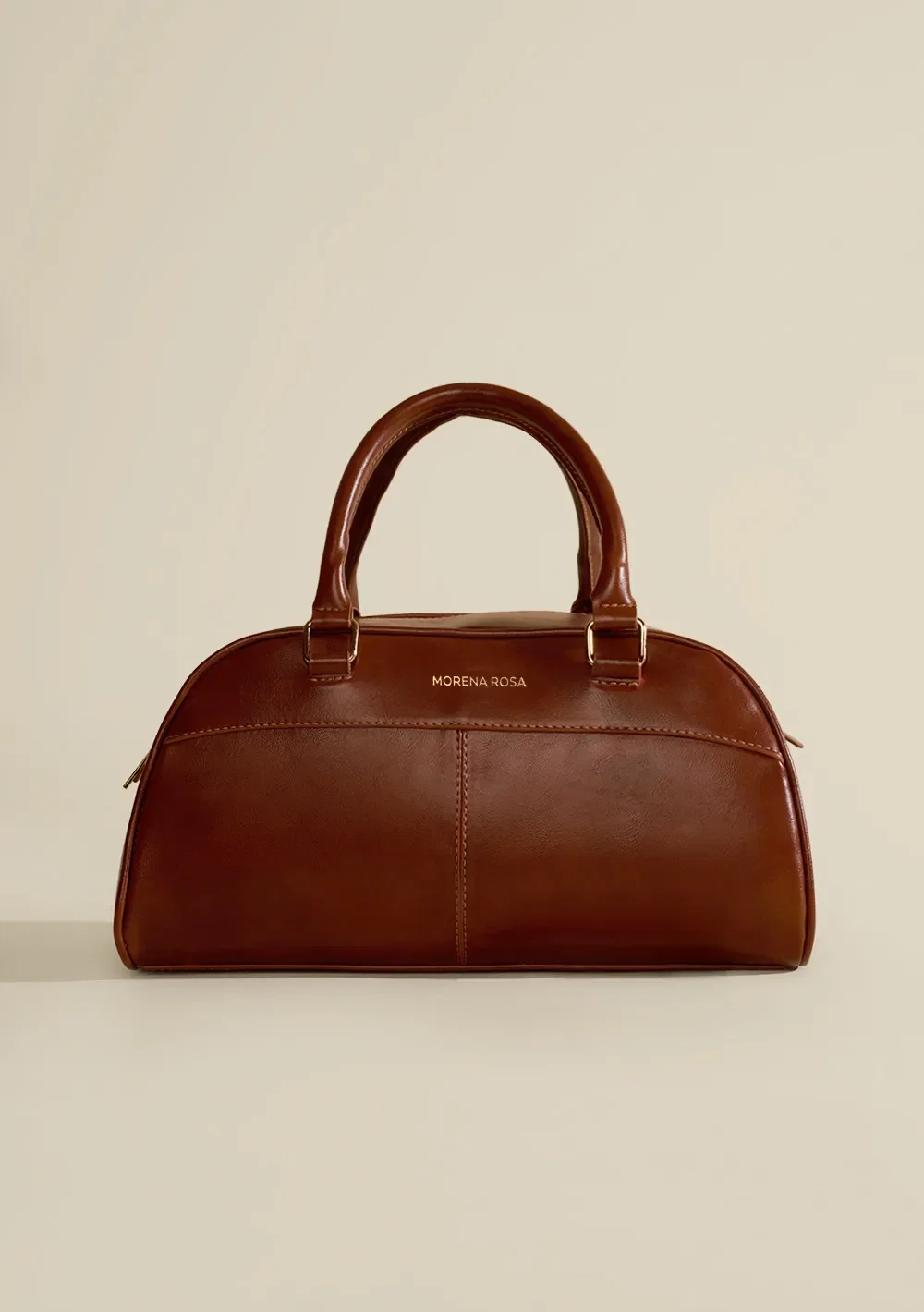 Bolsa Bau Morena Rosa Caramelo