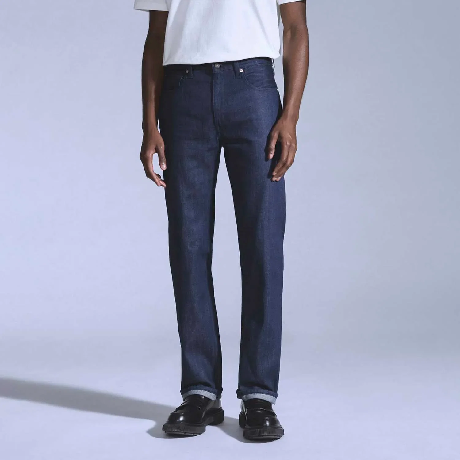 Calça Jeans Levi's® 505® Blue Tab Regular Lavagem Escura — imagem 1