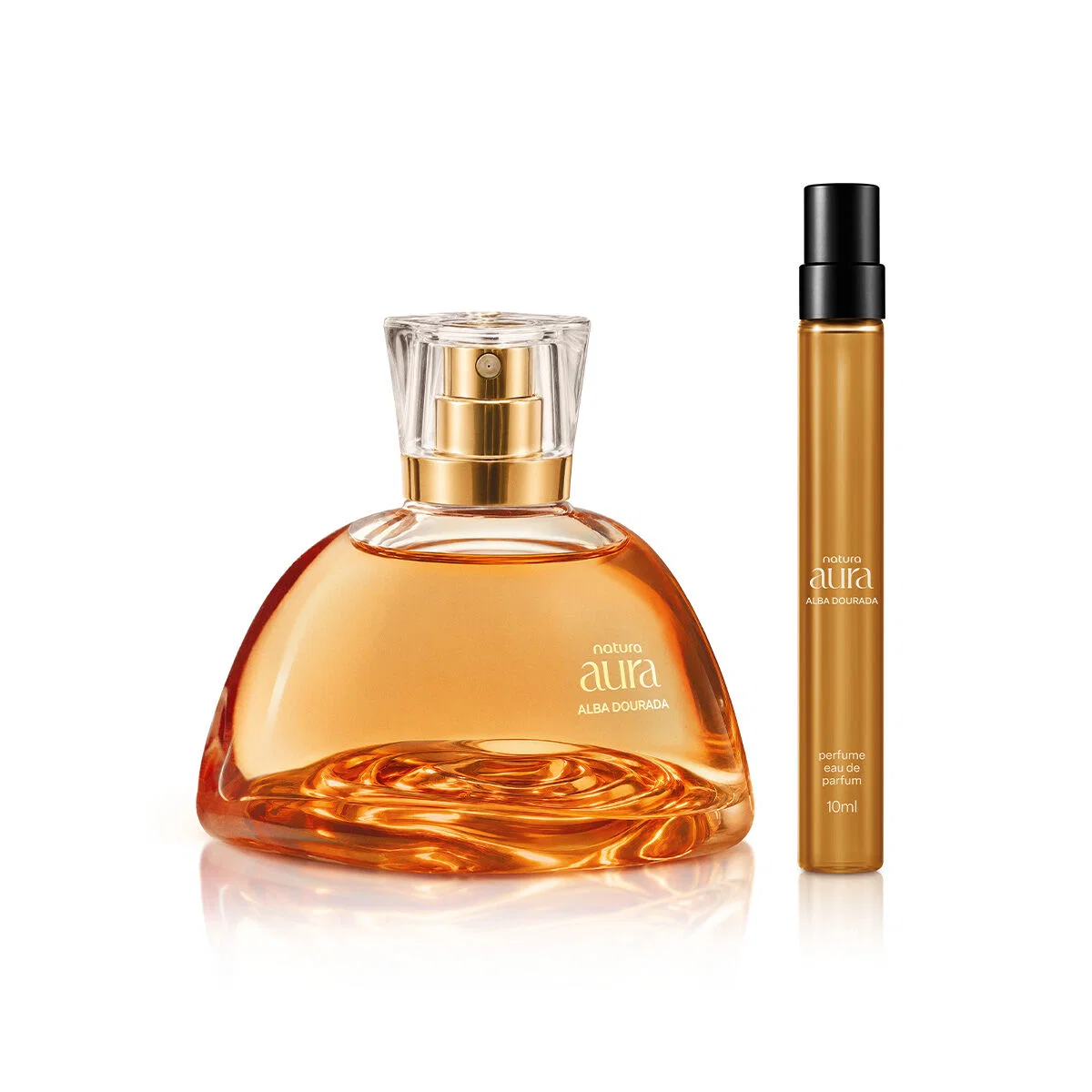 Kit Eau de Parfum Aura Alba Dourada + Aura Alba Dourada Travel Size 2 produtos