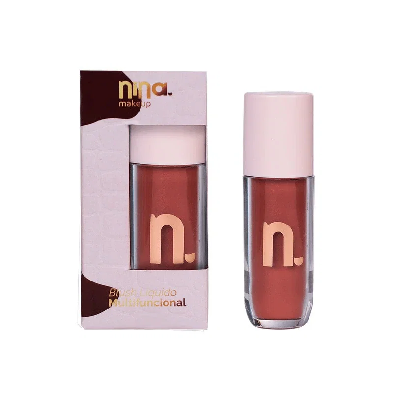 Blush Líquido Multifuncional Nina Makeup Western Filha da Terra
