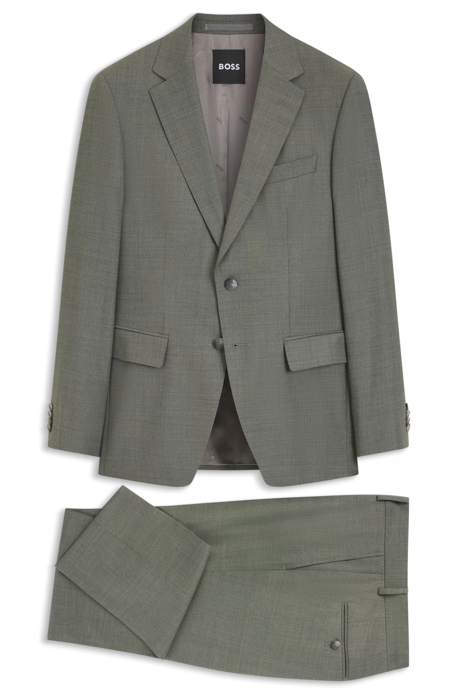 Terno Slim Fit Em Lã