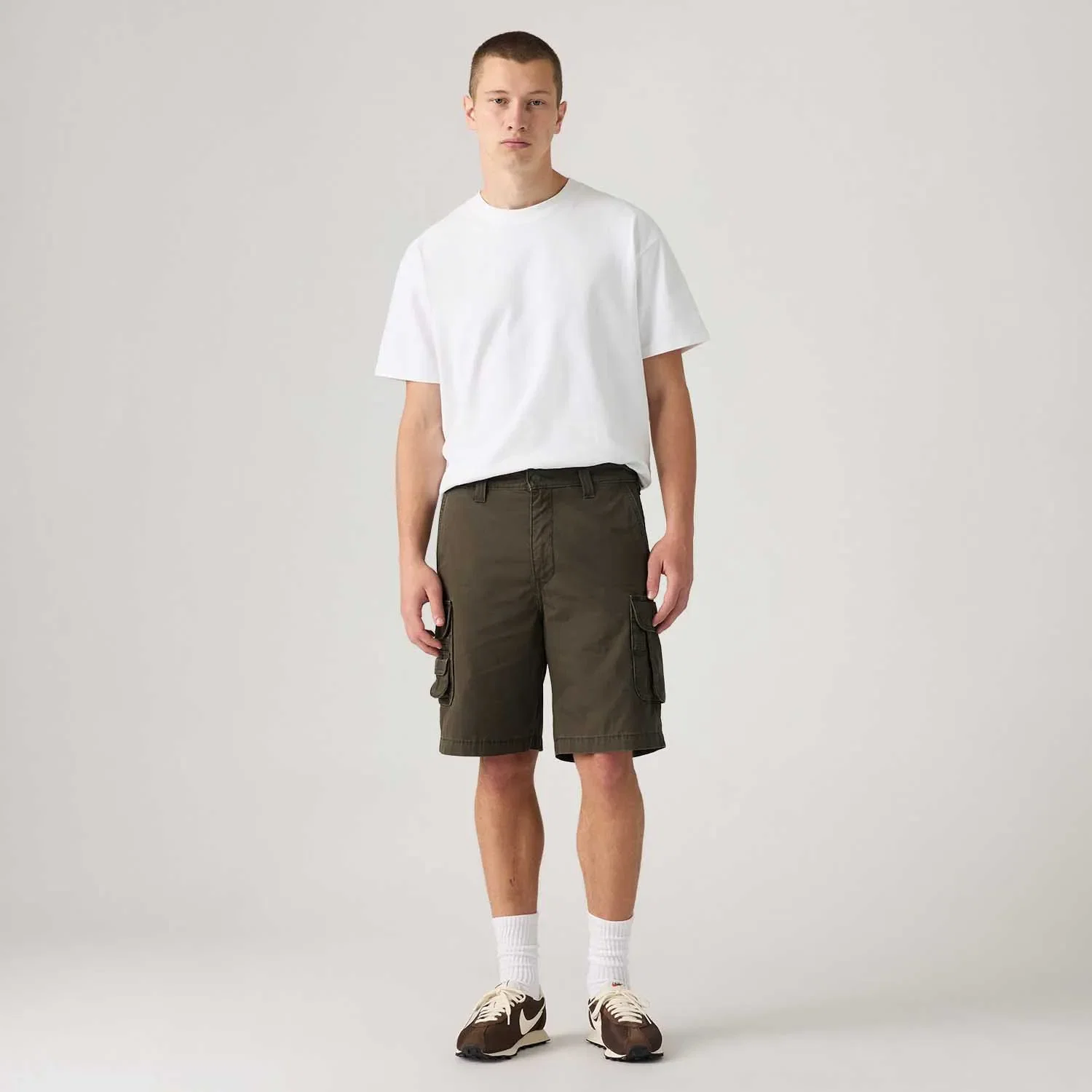 Bermuda Levi's® Fishing Cargo Marrom