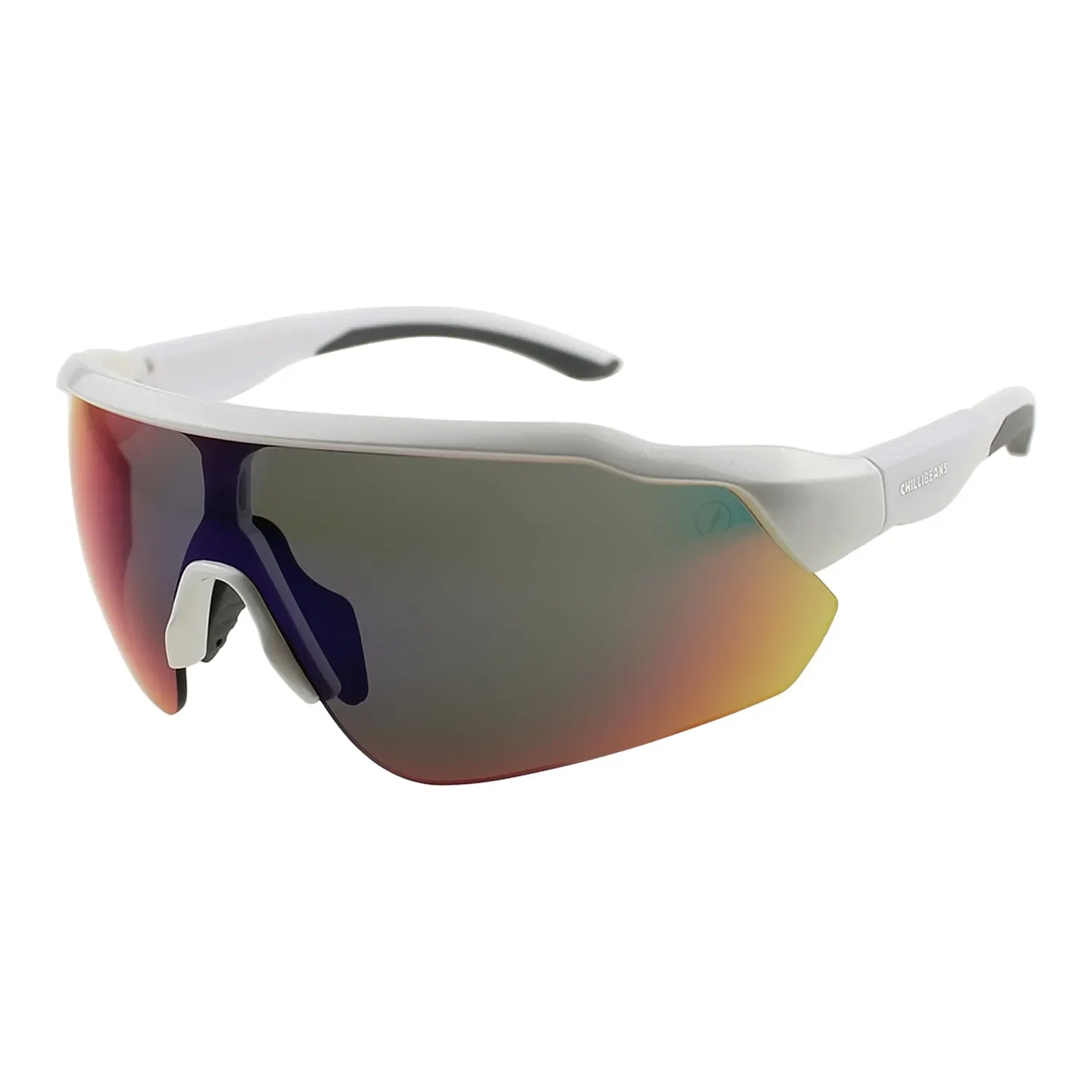 Óculos de Sol Masculino Chilli Beans Esporte Espelhada Roxo — imagem 1