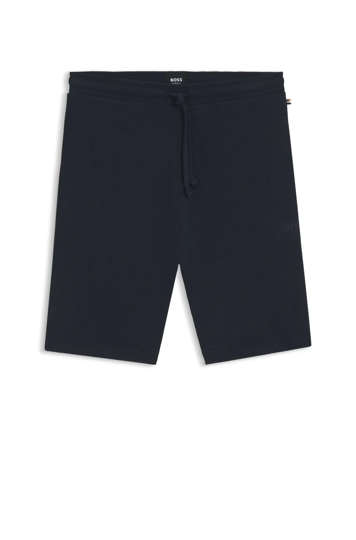 Shorts De Pijama Em Jersey Stretch Com Logo Bordado — imagem 1