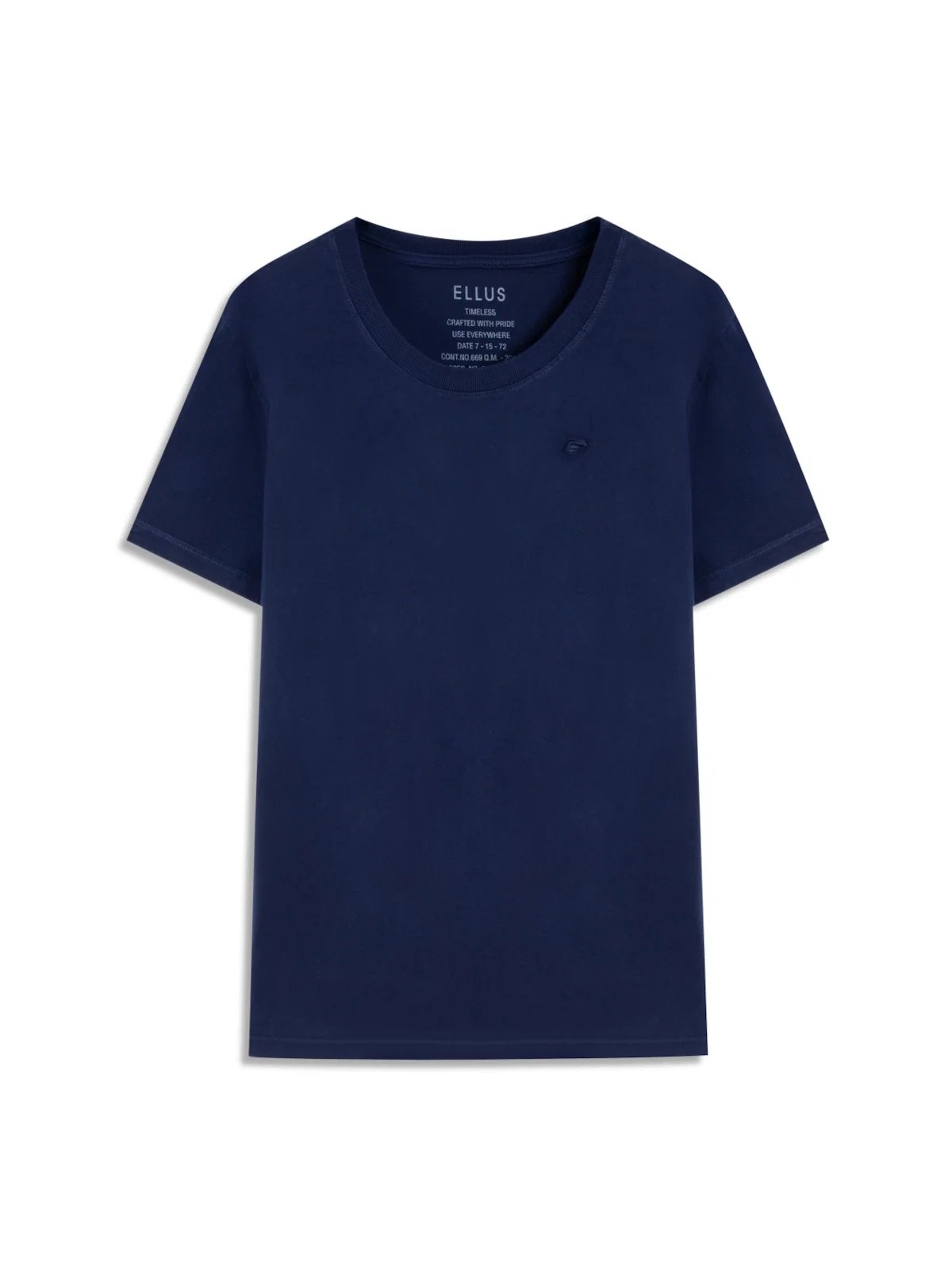 Blusa Cotton Ellus Classic Purple Blue — imagem 1