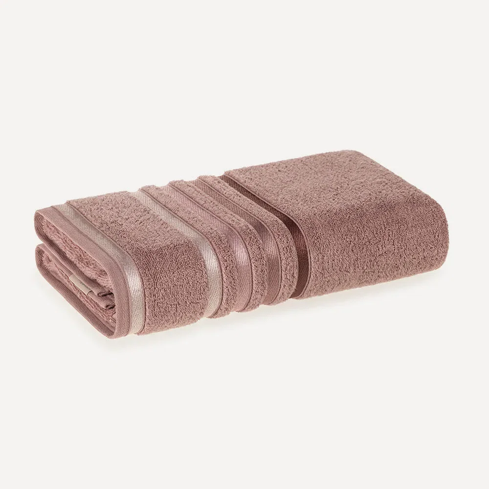 Toalha Banhão Fio Penteado Lumina Rosa Vintage / Rosa