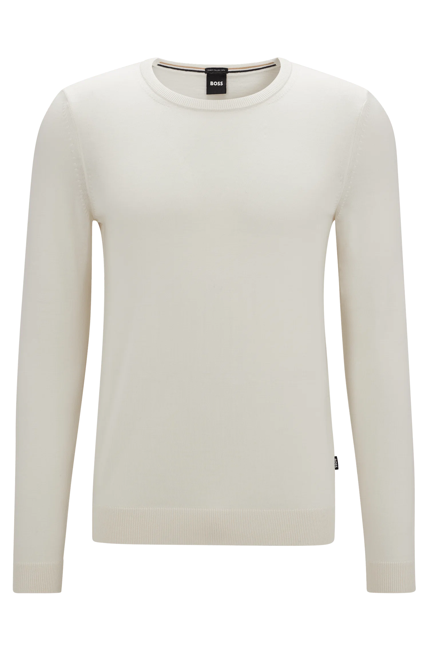 Sueter Slim Fit Em Lã Virgem