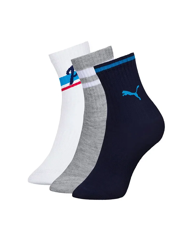 Meia Puma 3X1 Cano Longo Infantil