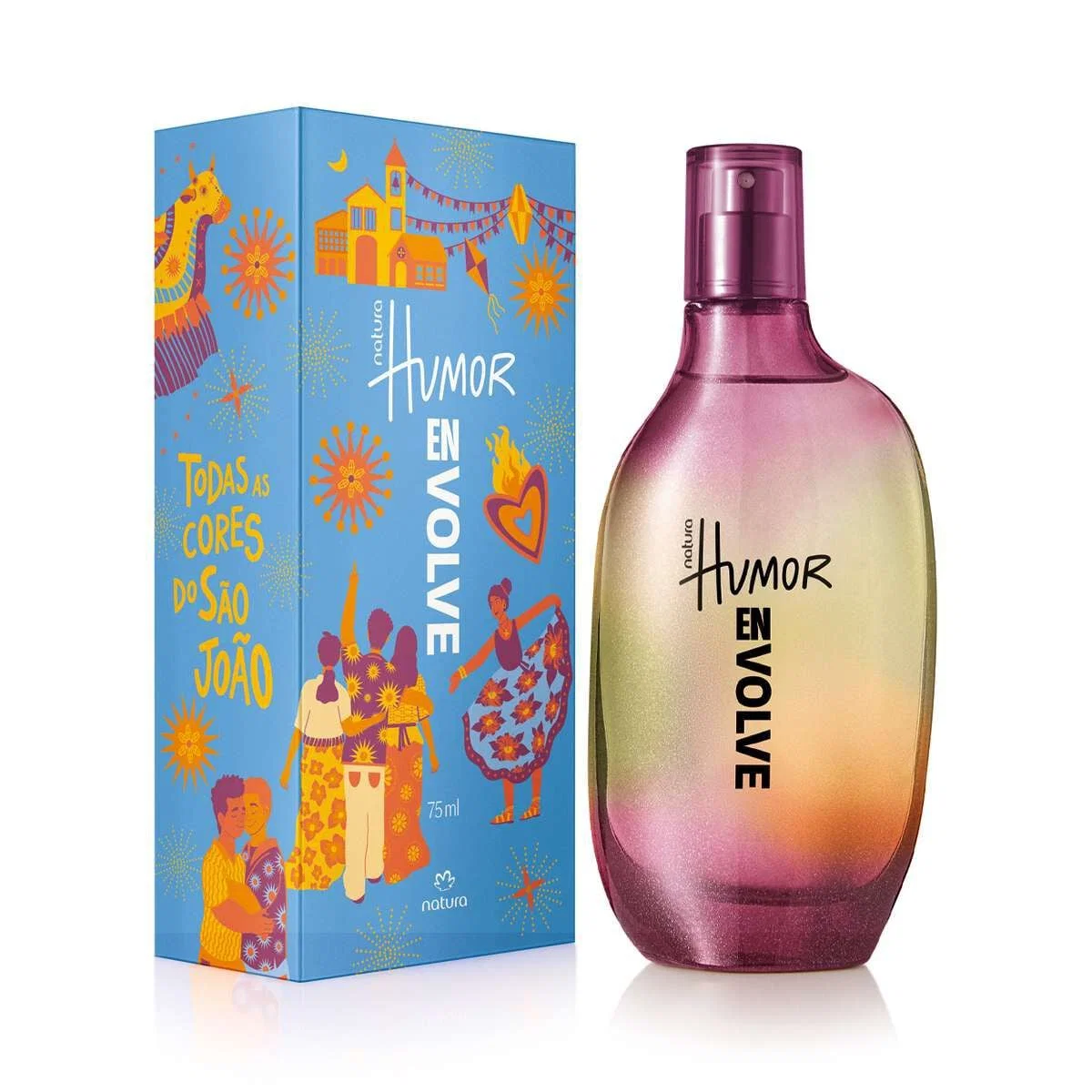 Desodorante Colônia Humor Envolve Edição São João 75 ml