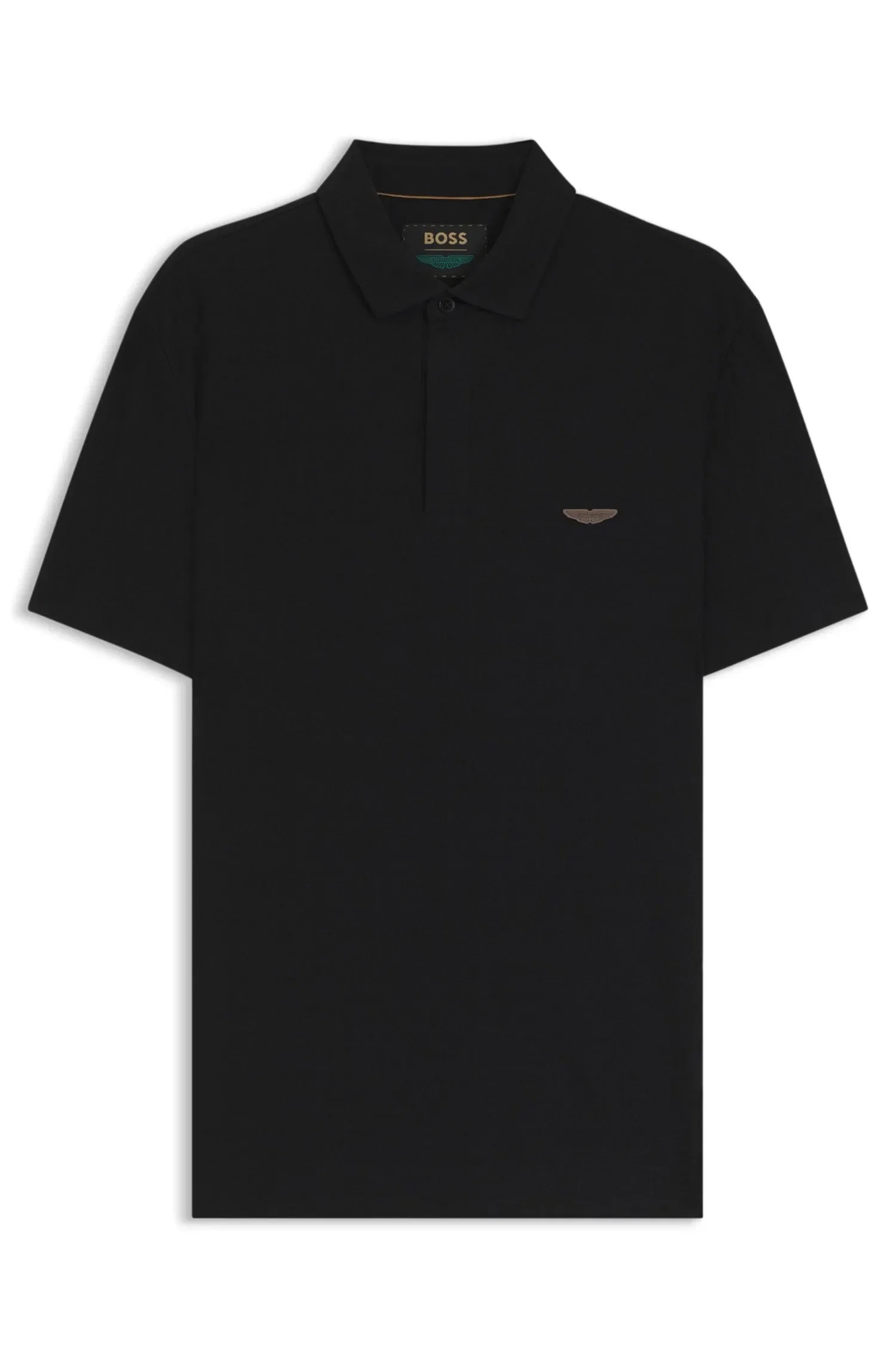 Polo BOSS X Aston Martin Em Algodão E Seda — imagem 1