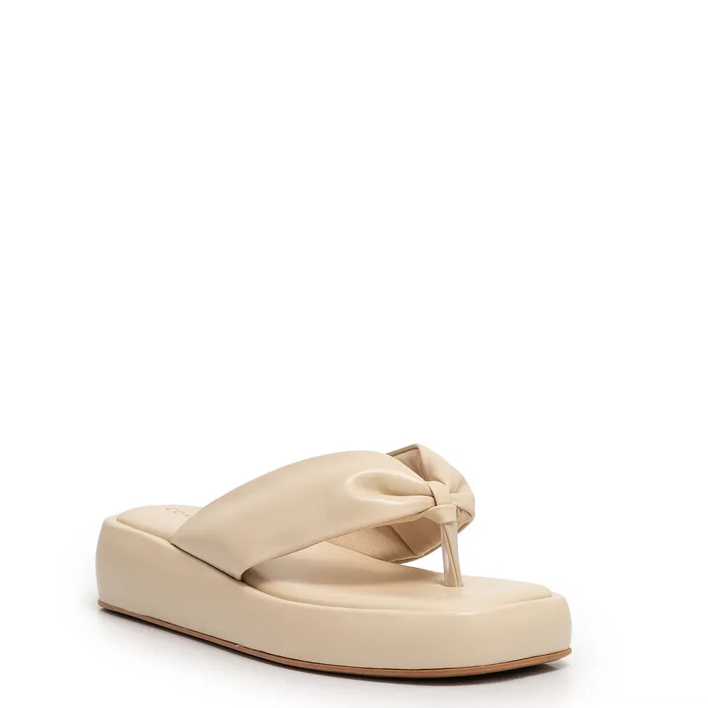 Papete Off White Chinelo Flatform