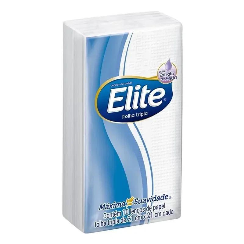 Lenços de Papel Softy's Elite Bolso 10 Unidades