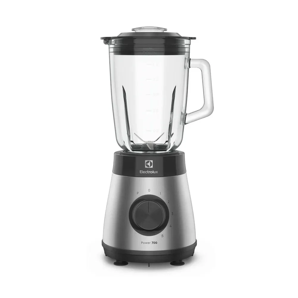 Liquidificador Electrolux 700w 1,5L Experience com Copo de Vidro e Tecnologia TruFlow™ Cor Inox Preto (EBS30) — imagem 1