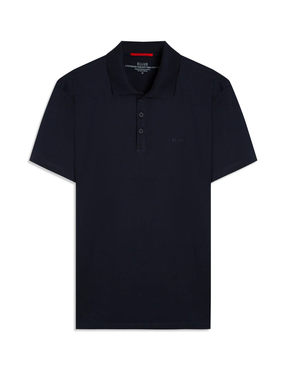 Polo Pima Easa Mirror Azul Marinho
