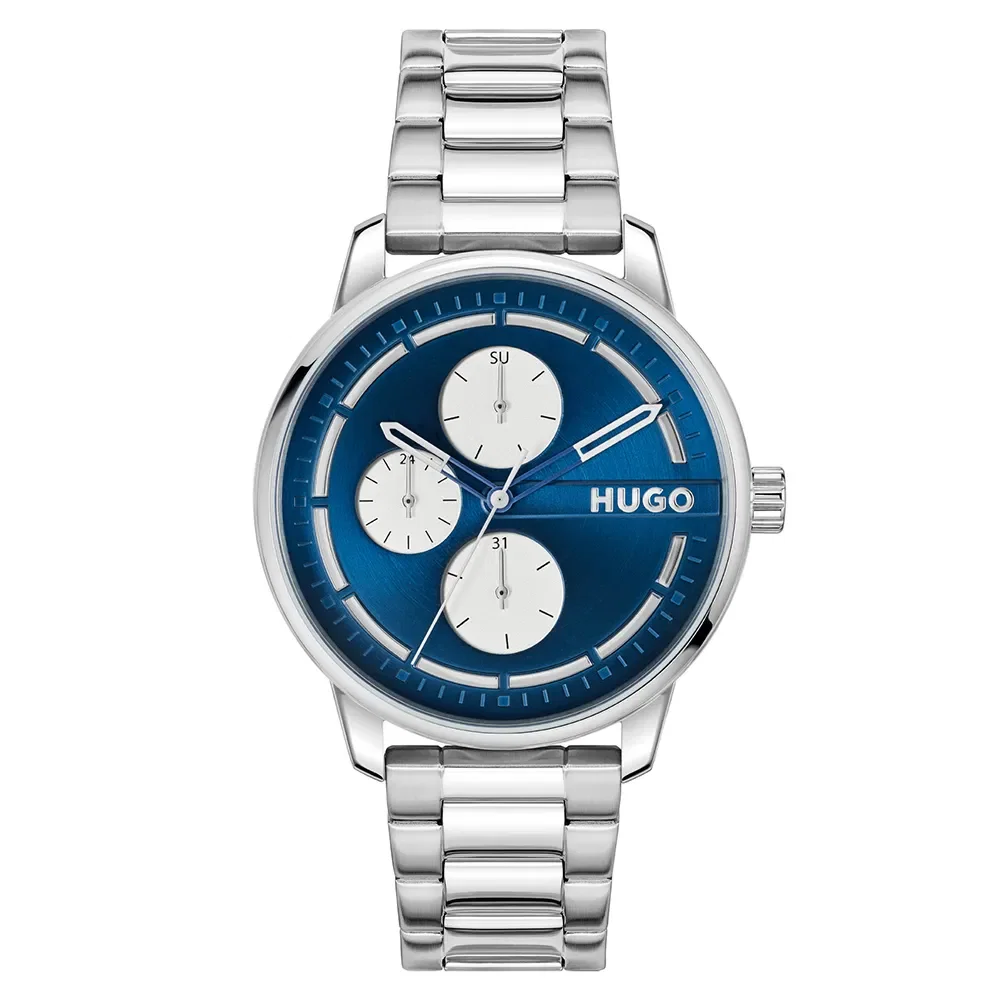 Relógio Hugo Masculino Aço Prateado 1530386