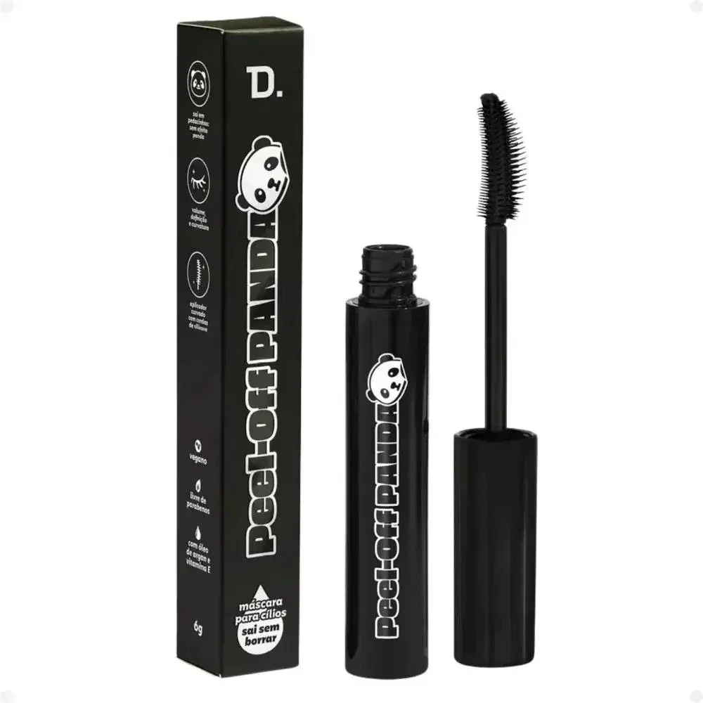 Máscara para Cílios Dailus Peel-Off Panda Preto 6g