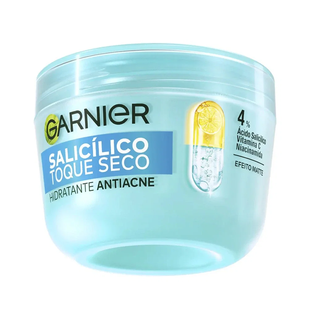 Hidratante Facial Garnier Salicílico Toque Seco Antiacne 85g