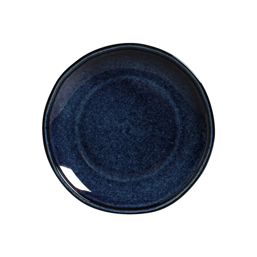 Prato para Sobremesa Daily Happy Stoneware 19,5cm Porto Brasil Azul — imagem 1
