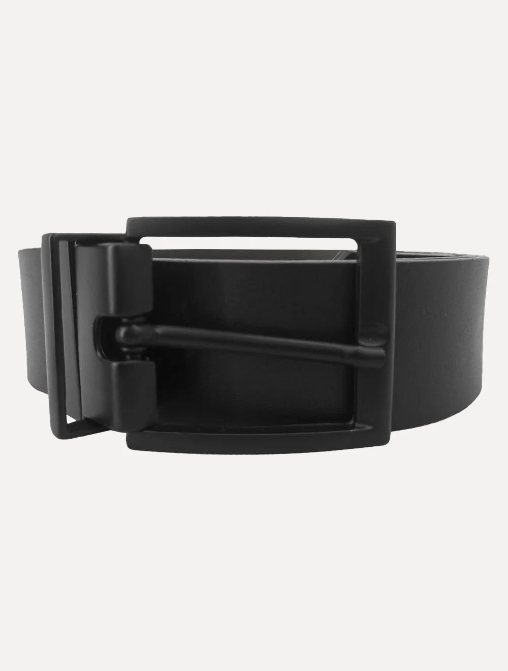 Cinto Reserva Masculino Couro Dupla Face Rajado Marrom / Preto
