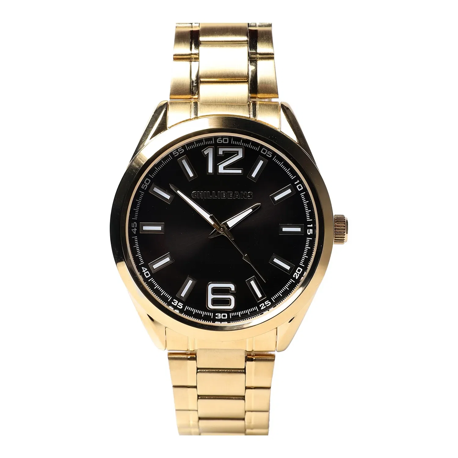 Relógio Analógico Masculino Chilli Beans Metal Dourado — imagem 1