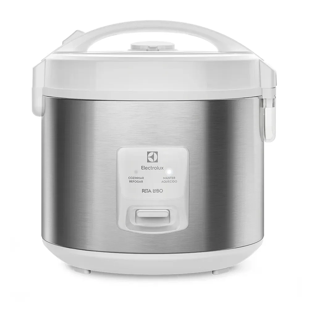 Panela de Arroz Elétrica Electrolux por Rita Lobo 3,5L Branca Efficient Visor Glass (ERC31) — imagem 1