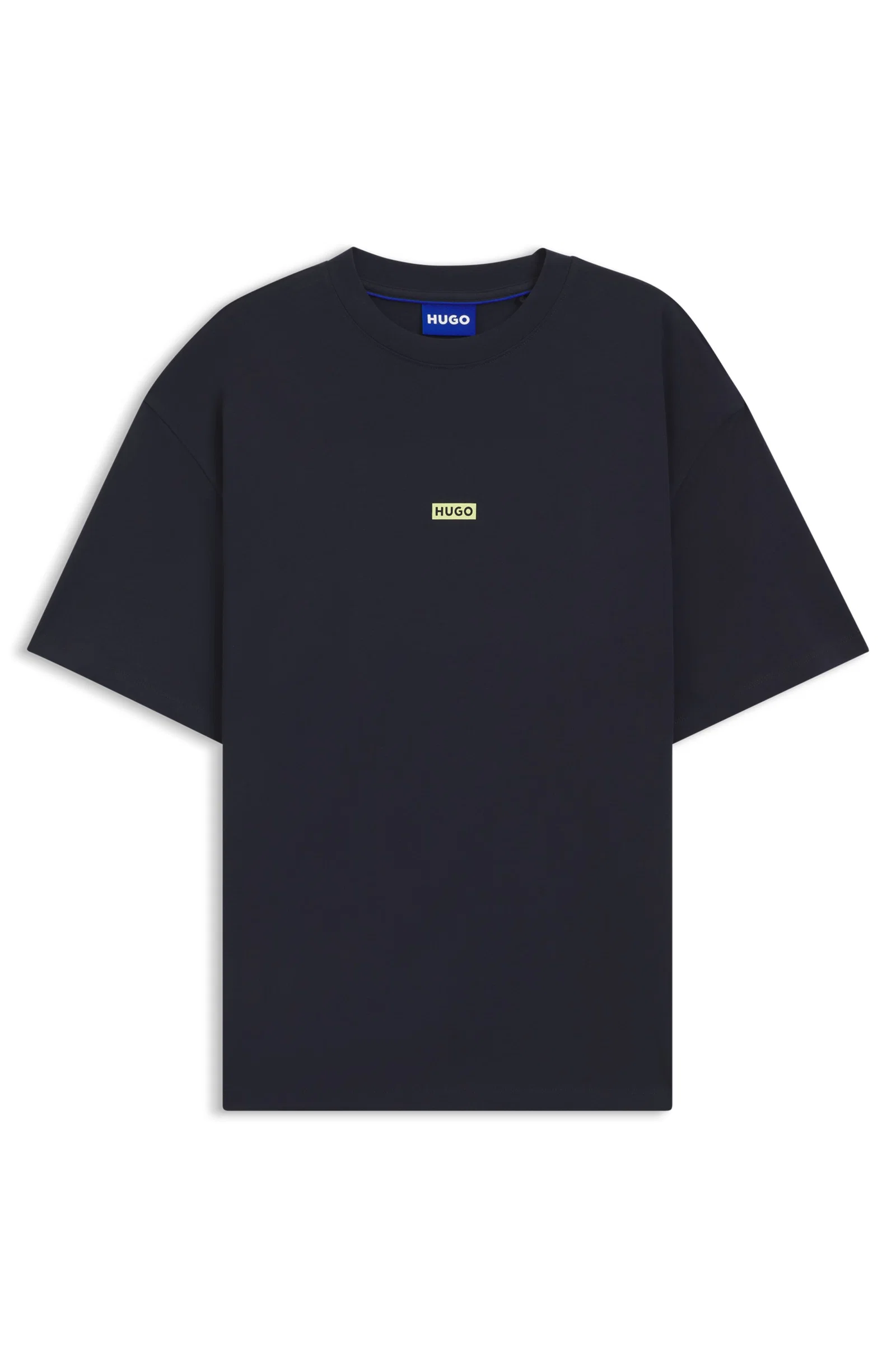 Camiseta Oversized Em Algodão Com Logo Artístico
